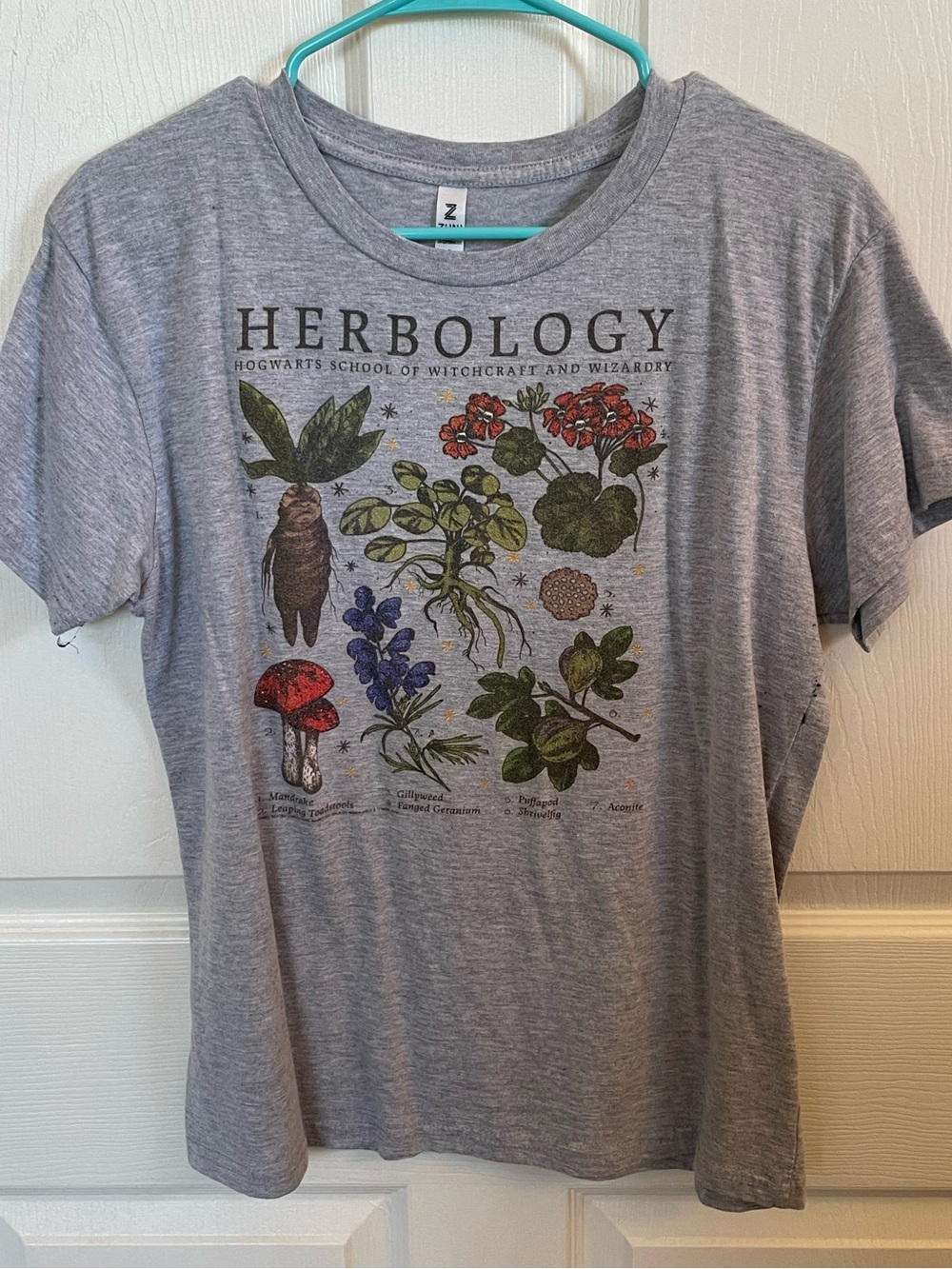 Harry Potter herbology tshirt